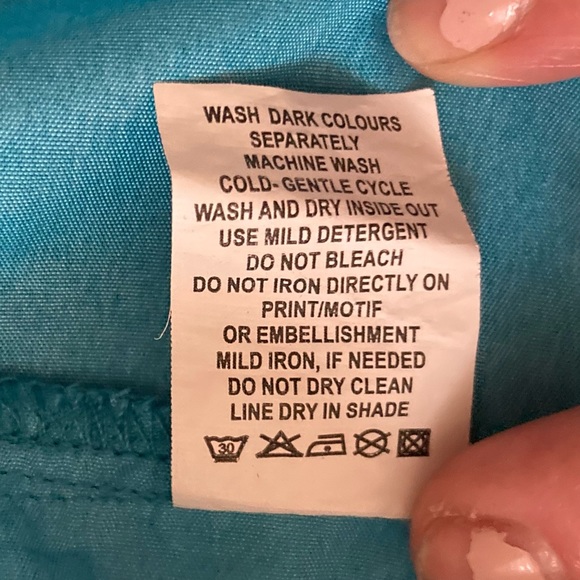 Men's Alvish Blue Hawaiian Shirt, Size Large, Polyester - Picture 5 of 6